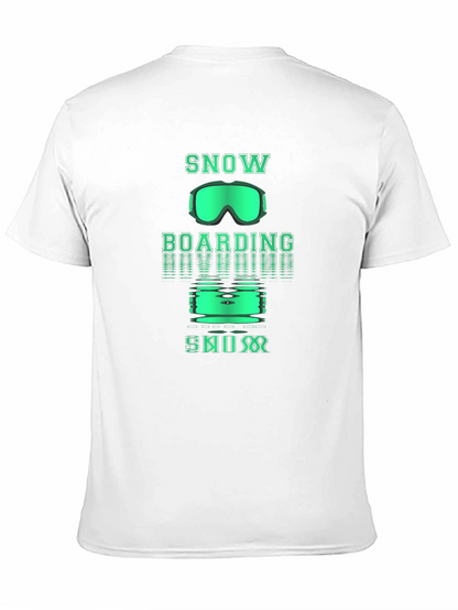 Snowboarding Graphic T-Shirt - Winter Sports Tee