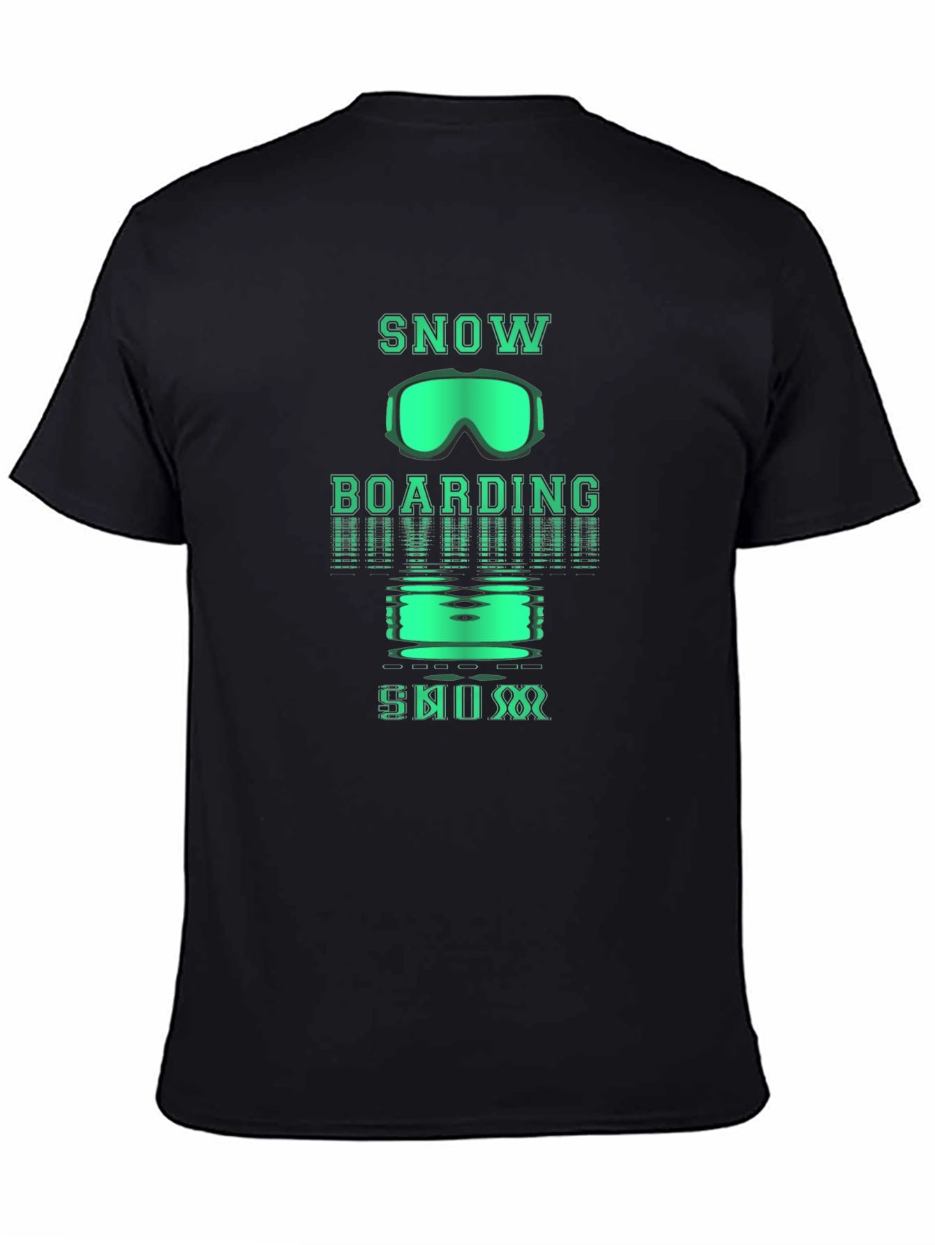 Snowboarding Graphic T-Shirt - Winter Sports Tee