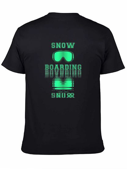 Snowboarding Graphic T-Shirt - Winter Sports Tee