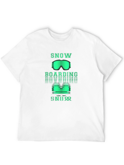 Snowboarding Graphic T-Shirt - Winter Sports Tee