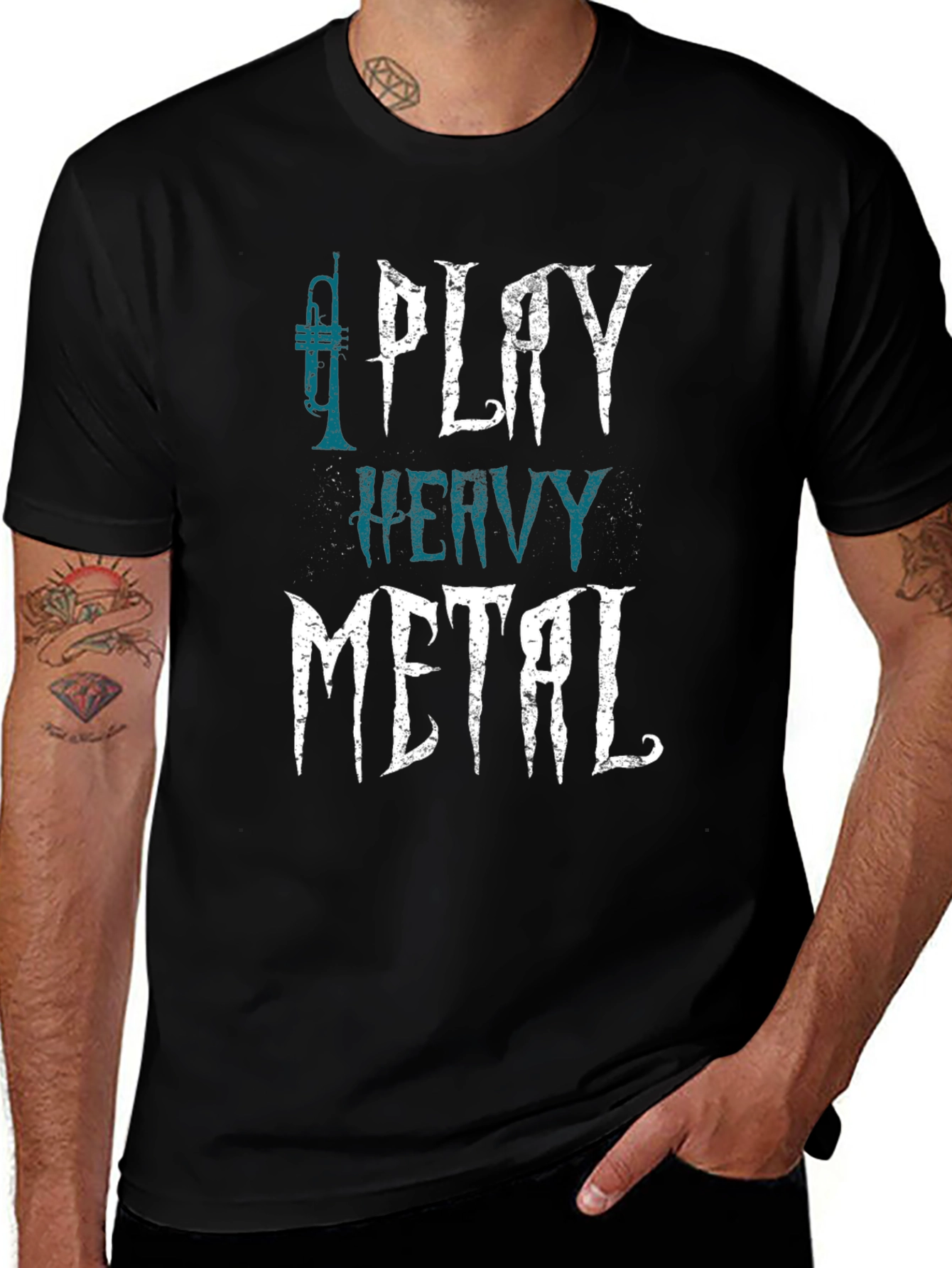Play Heavy Metal T-Shirt - Music Lover Tee
