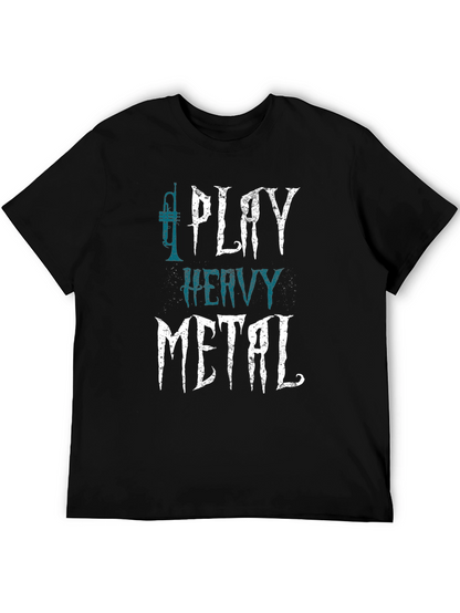 Play Heavy Metal T-Shirt - Music Lover Tee