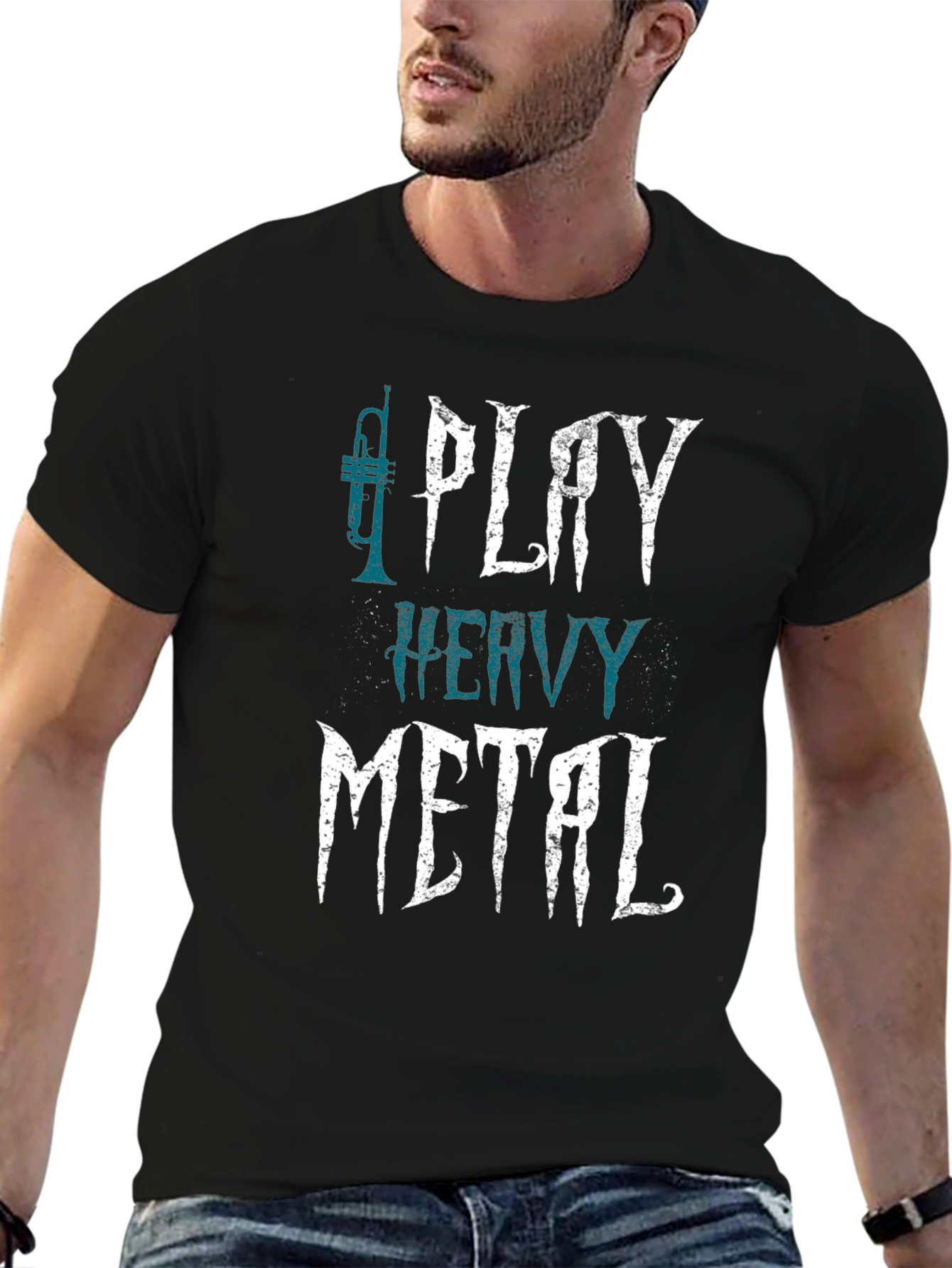 Play Heavy Metal T-Shirt - Music Lover Tee