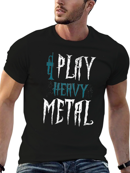 Play Heavy Metal T-Shirt - Music Lover Tee