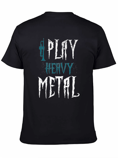 Play Heavy Metal T-Shirt - Music Lover Tee