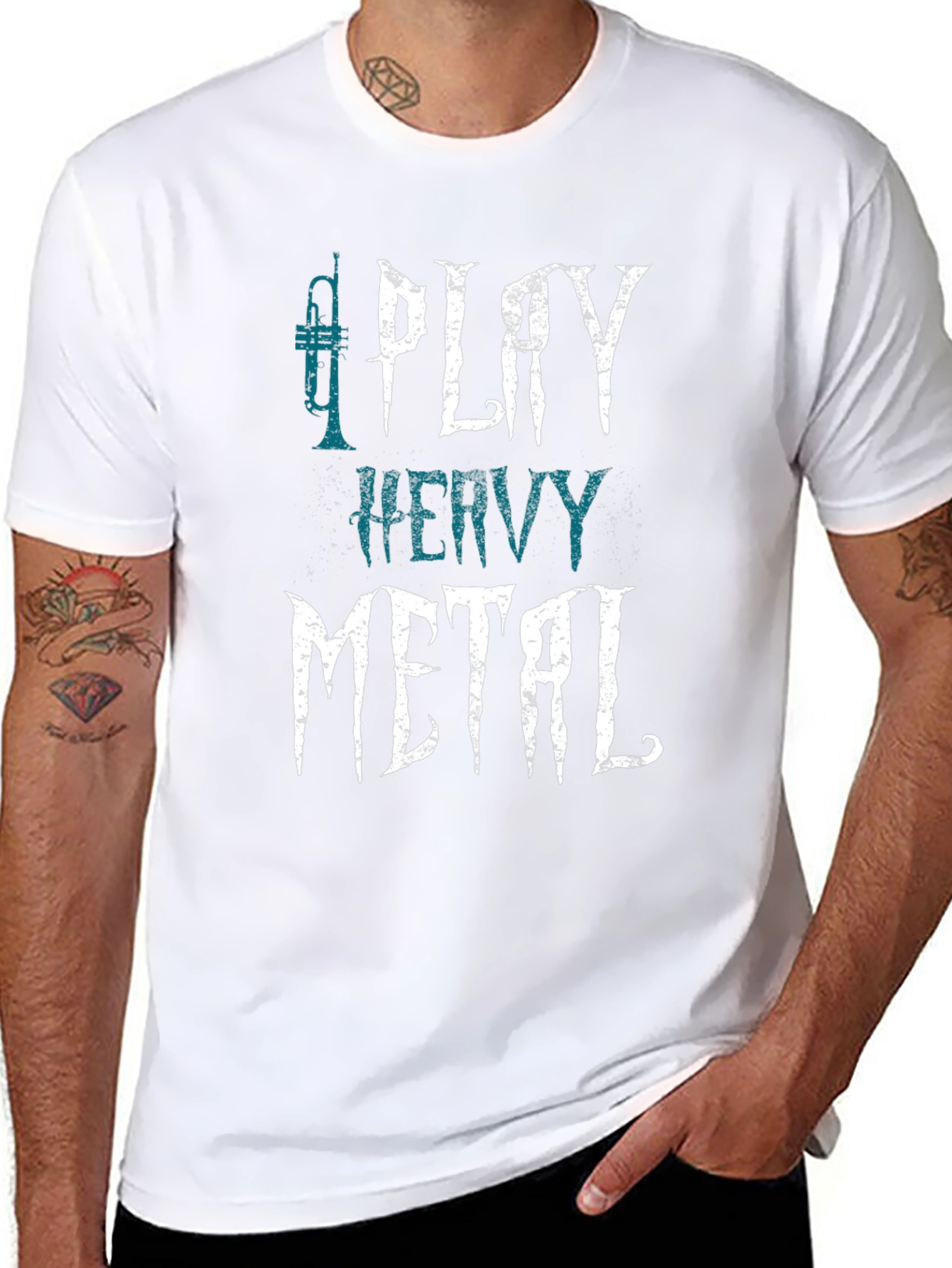 Play Heavy Metal T-Shirt - Music Lover Tee