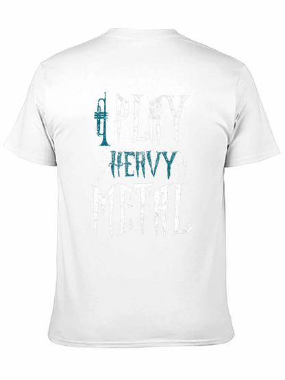 Play Heavy Metal T-Shirt - Music Lover Tee