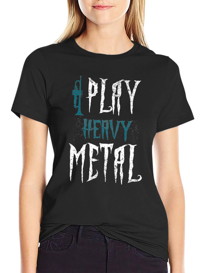 Play Heavy Metal T-Shirt - Music Lover Tee