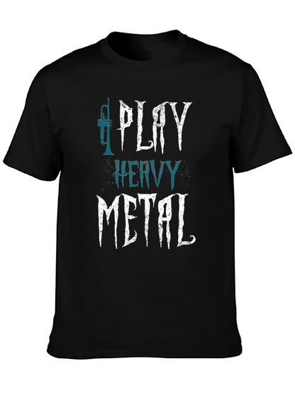 Play Heavy Metal T-Shirt - Music Lover Tee