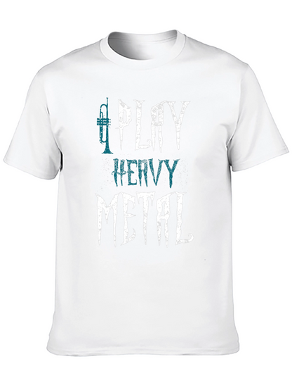 Play Heavy Metal T-Shirt - Music Lover Tee