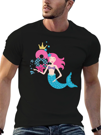 Mermaid Birthday Number T-Shirt