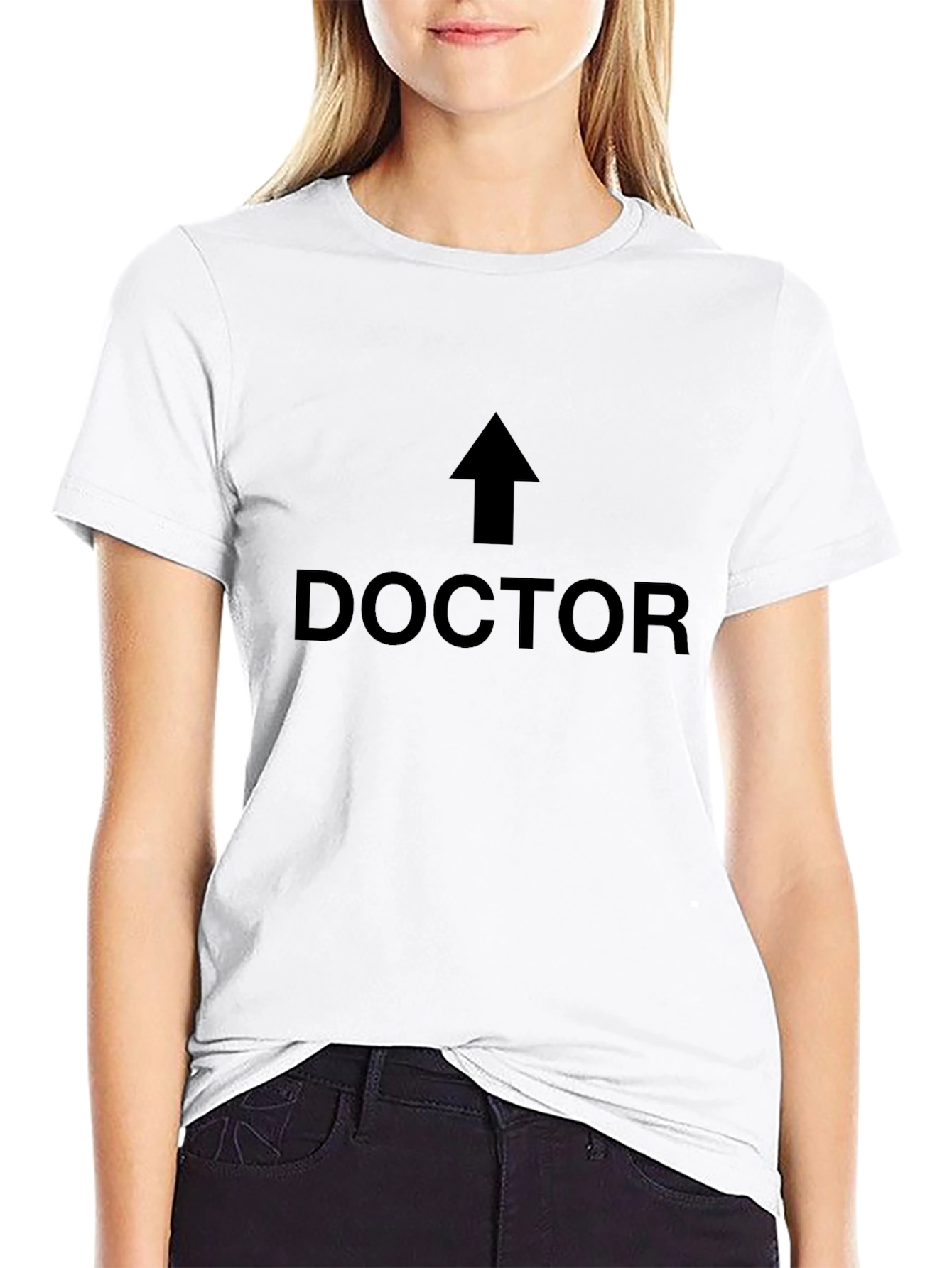 Doctor Up Arrow Graphic T-Shirt