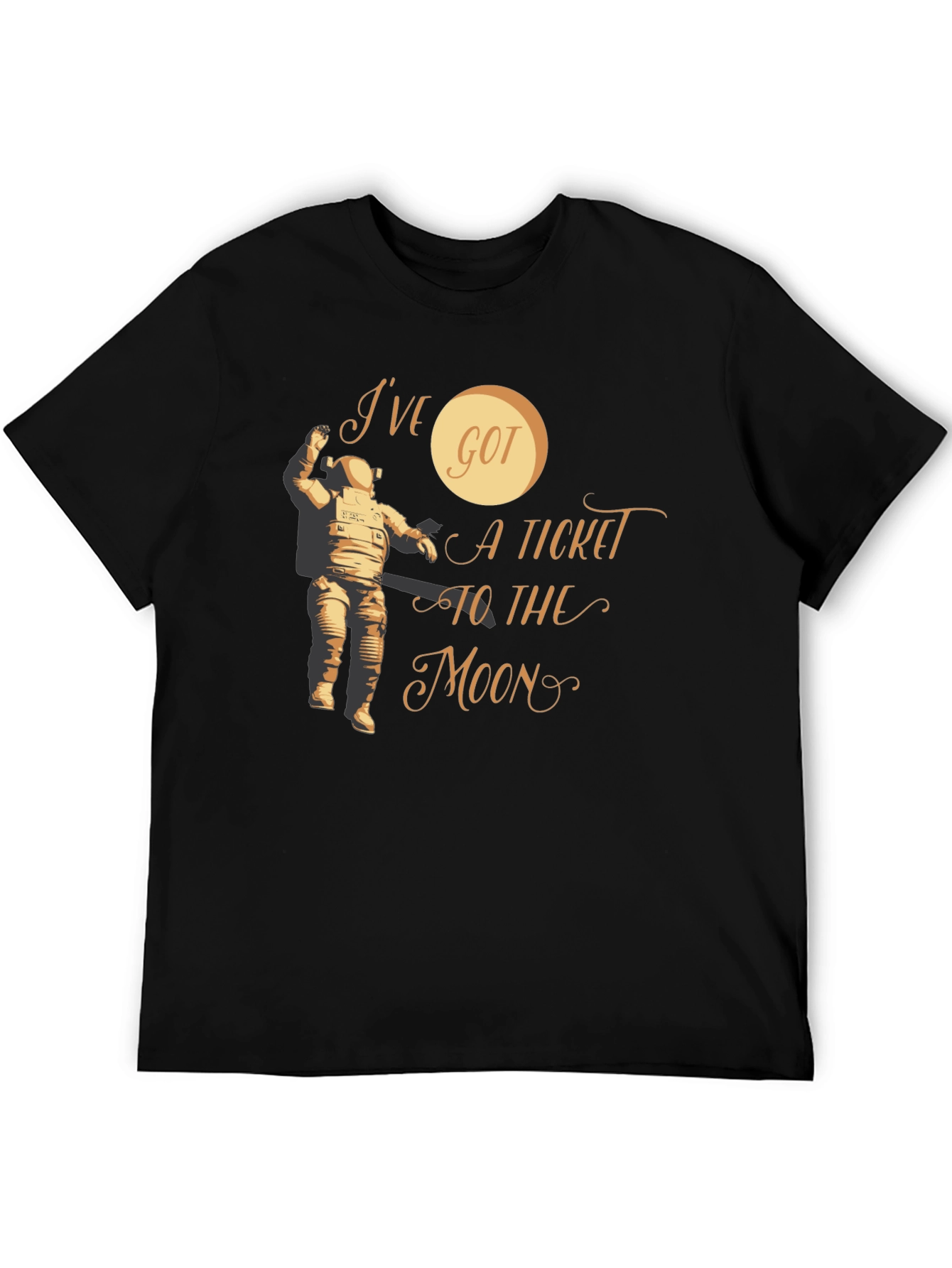 Ive Got A Ticket To The Moon Graphic Tee