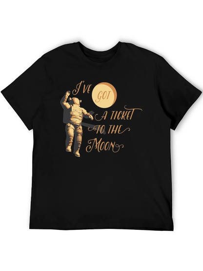 Ive Got A Ticket To The Moon Graphic Tee