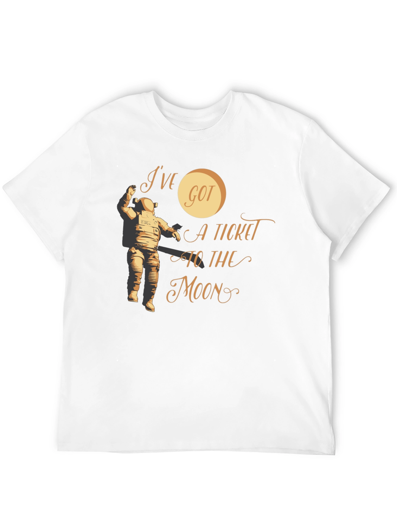 Ive Got A Ticket To The Moon Graphic Tee