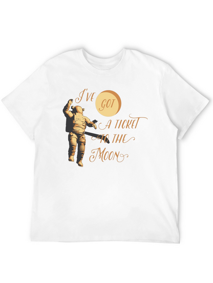 Ive Got A Ticket To The Moon Graphic Tee