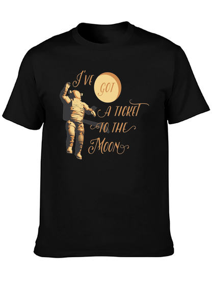 Ive Got A Ticket To The Moon Graphic Tee