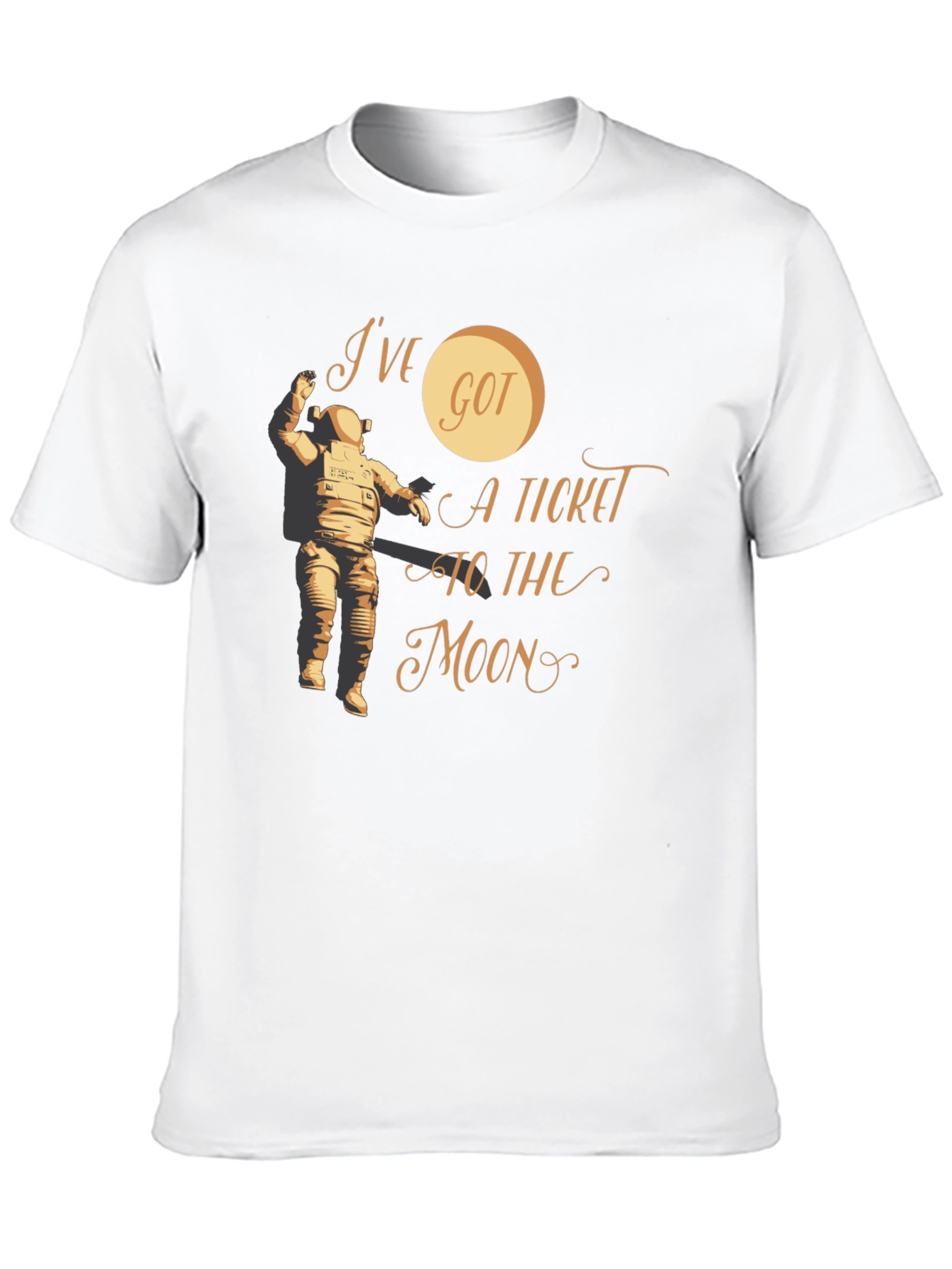 Ive Got A Ticket To The Moon Graphic Tee