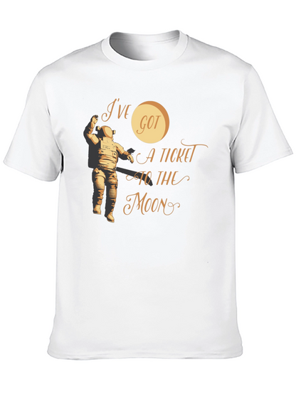 Ive Got A Ticket To The Moon Graphic Tee