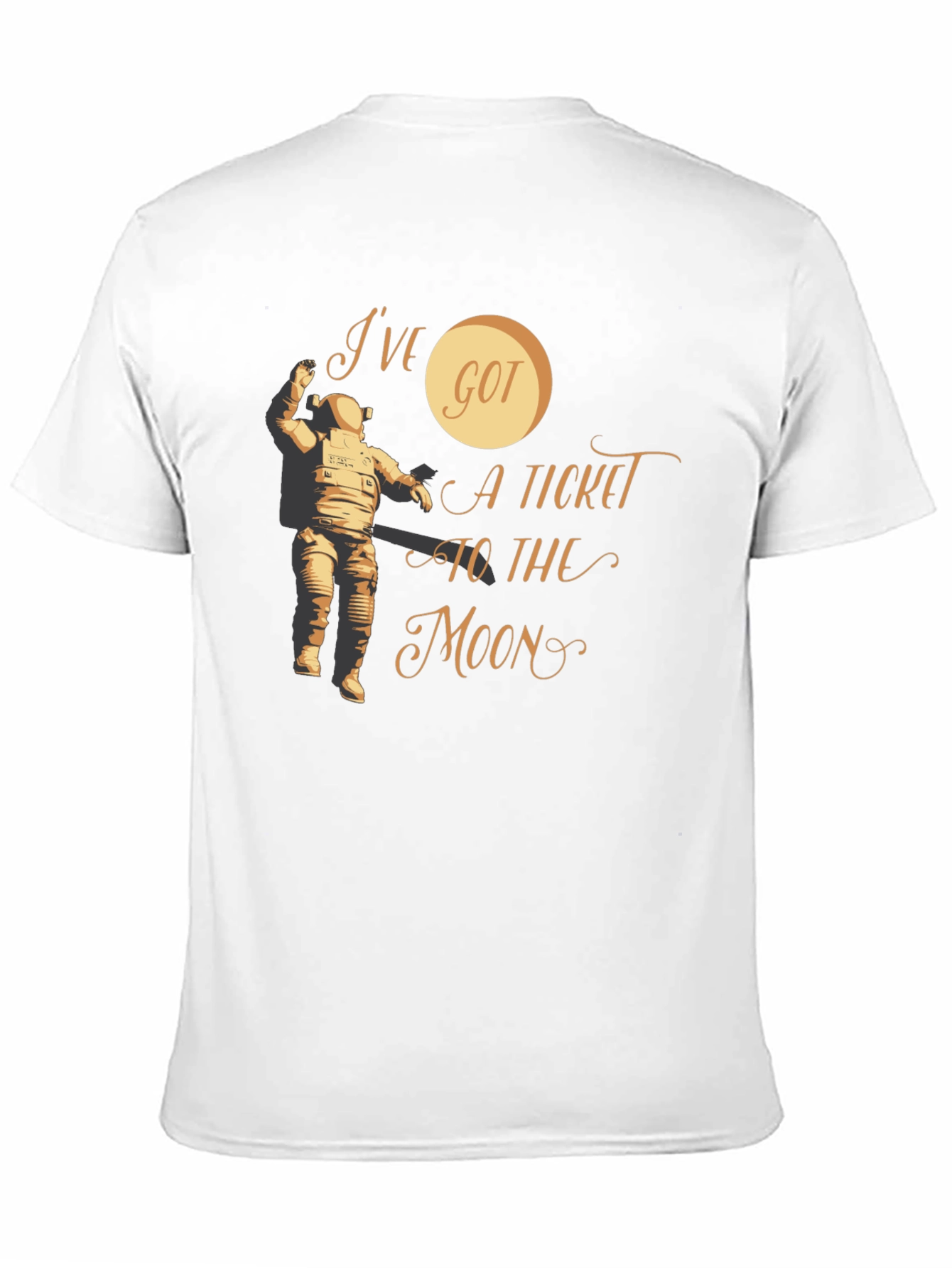 Ive Got A Ticket To The Moon Graphic Tee