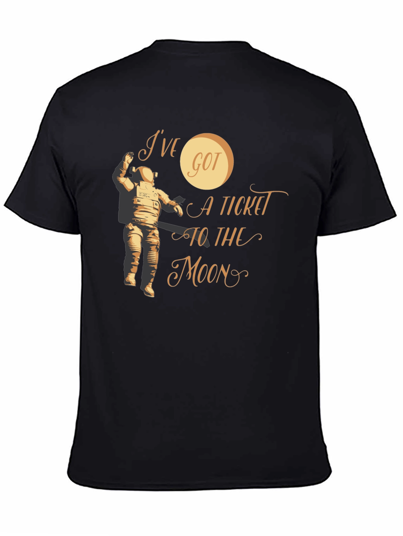 Ive Got A Ticket To The Moon Graphic Tee