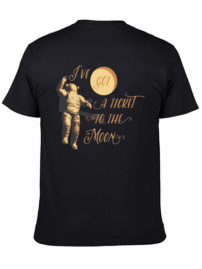 Ive Got A Ticket To The Moon Graphic Tee