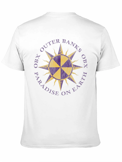 OBX Outer Banks T-Shirt Paradise Compass