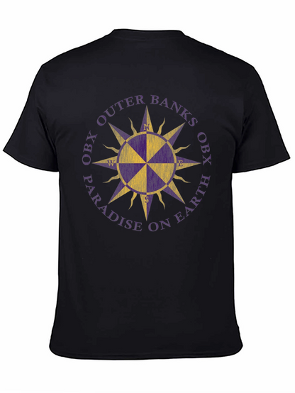 OBX Outer Banks T-Shirt Paradise Compass