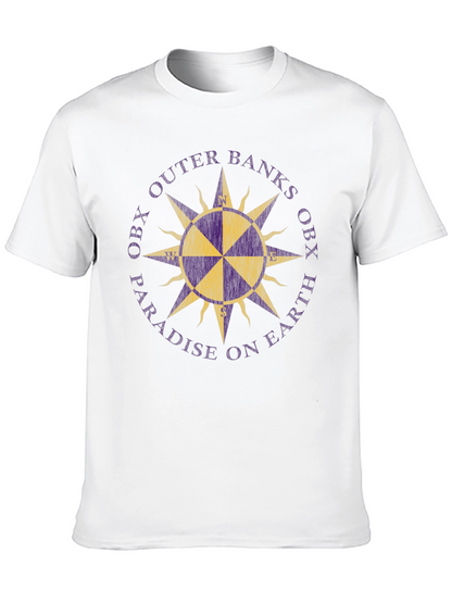 OBX Outer Banks T-Shirt Paradise Compass