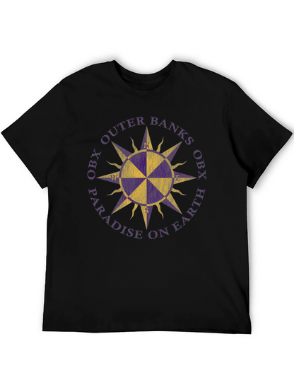 OBX Outer Banks T-Shirt Paradise Compass