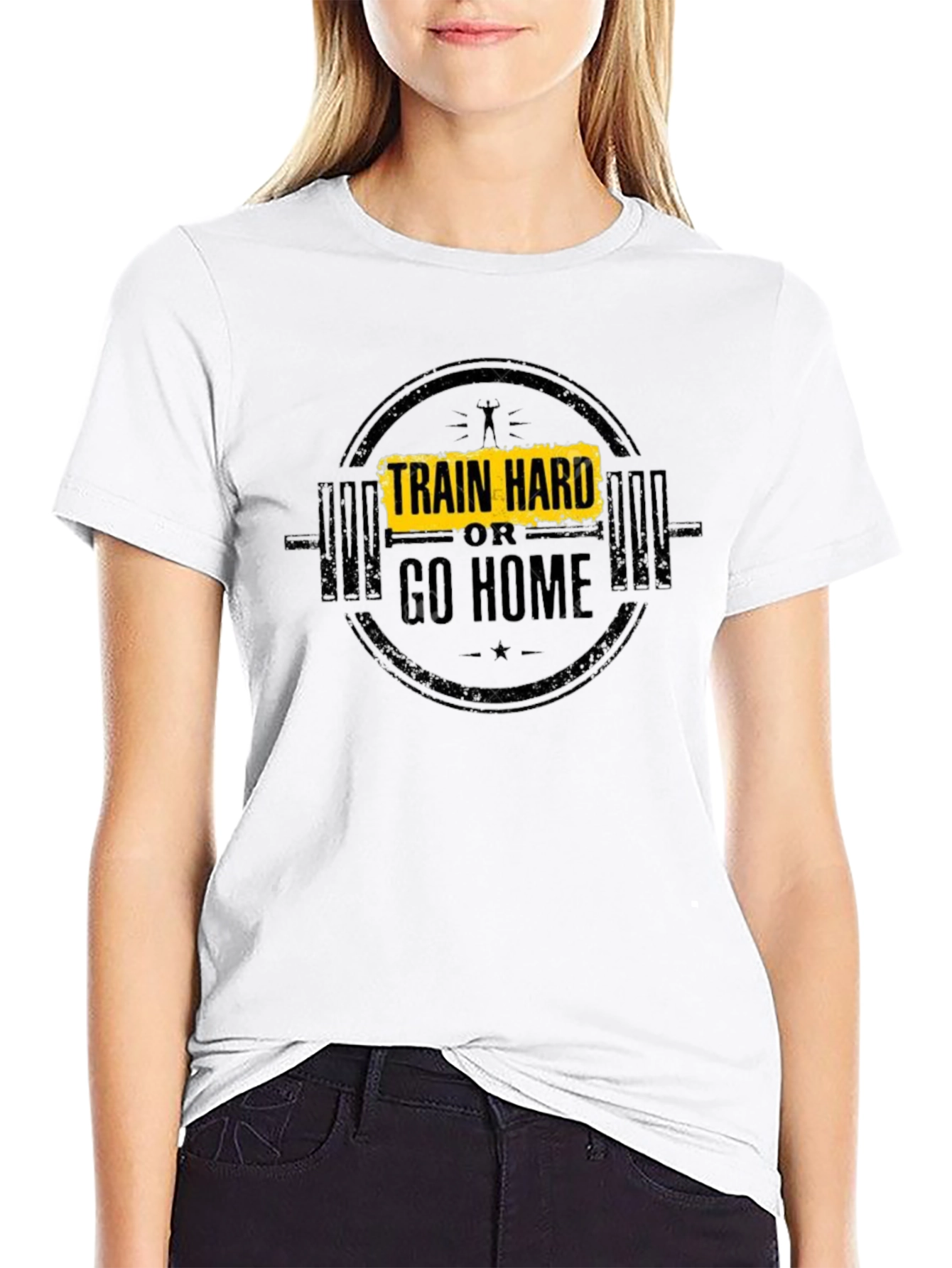 Train Hard or Go Home T-Shirt - Black
