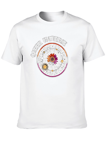 Queer Universe Graphic T-Shirt - Lesbian Pride