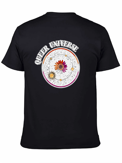 Queer Universe Graphic T-Shirt - Lesbian Pride