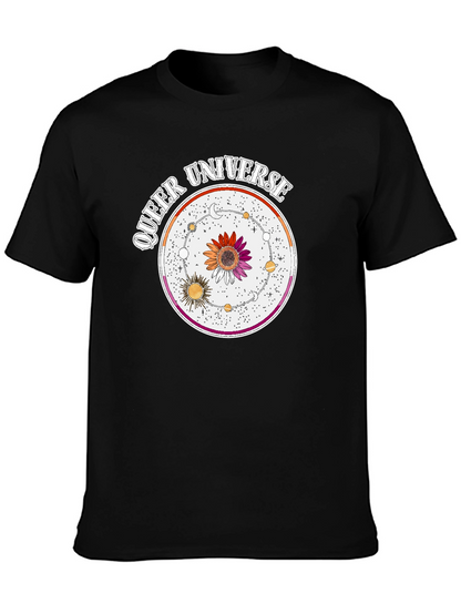 Queer Universe Graphic T-Shirt - Lesbian Pride