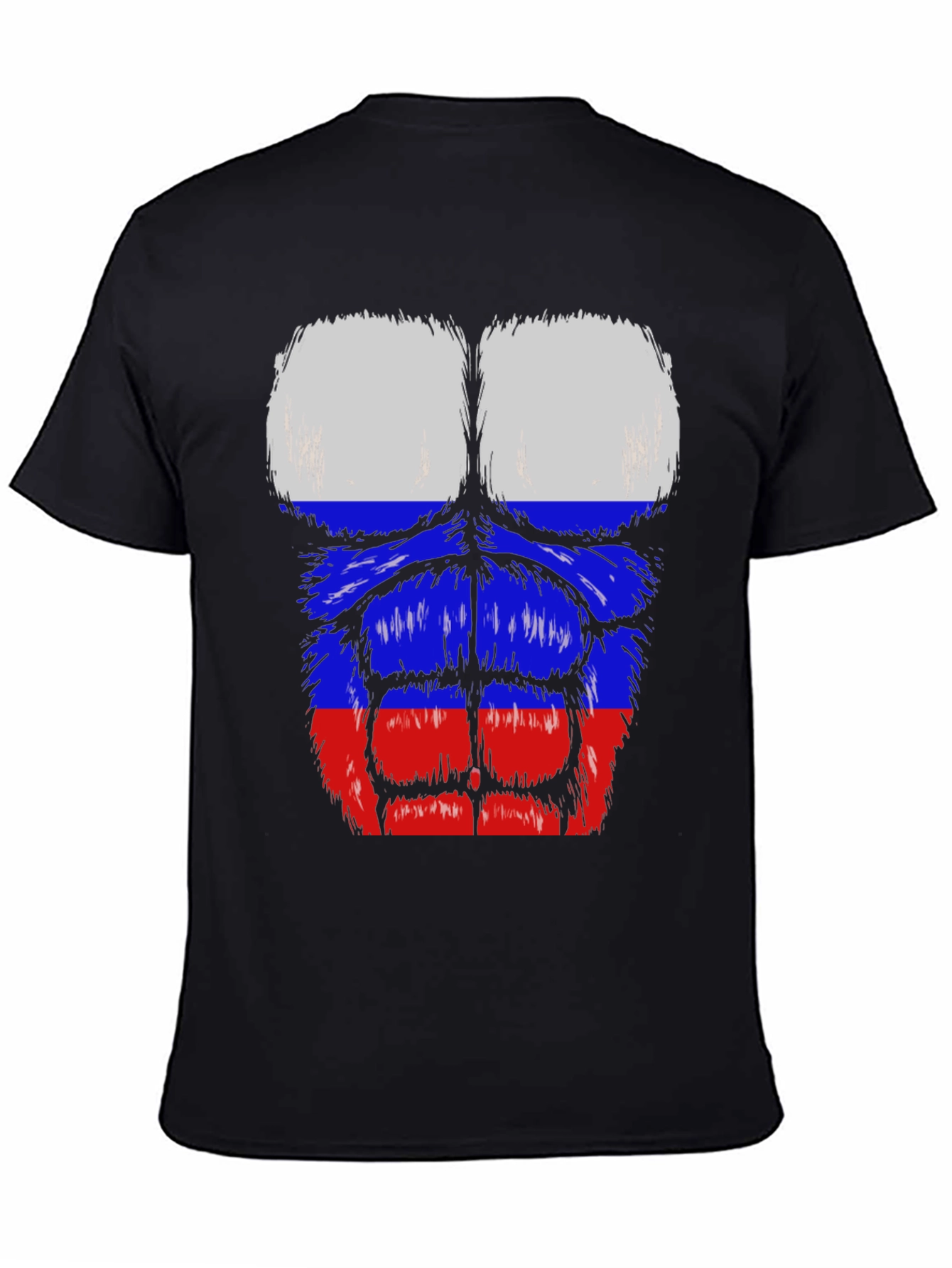 Russian Flag Muscle T-Shirt