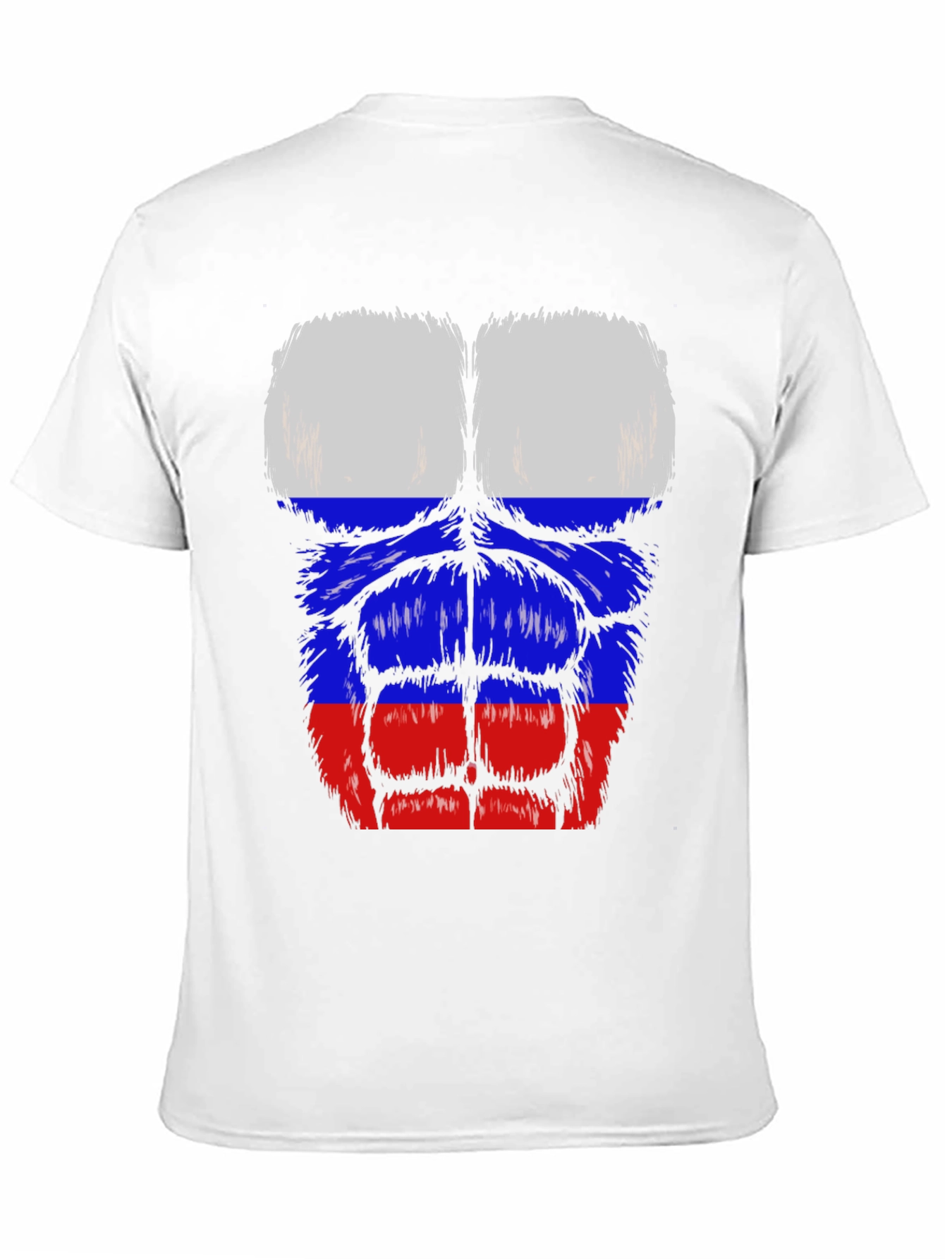 Russian Flag Muscle T-Shirt