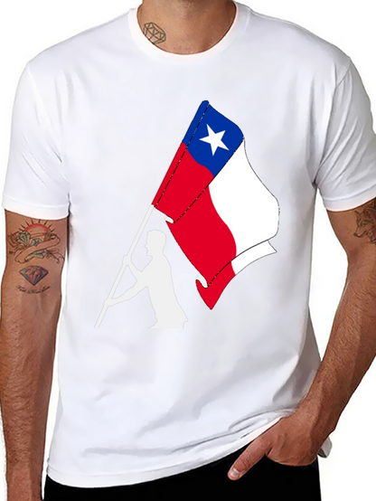 Chile Flag T-Shirt - Patriotic Design