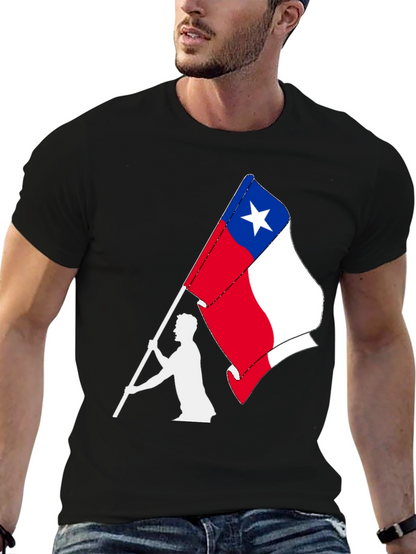 Chile Flag T-Shirt - Patriotic Design
