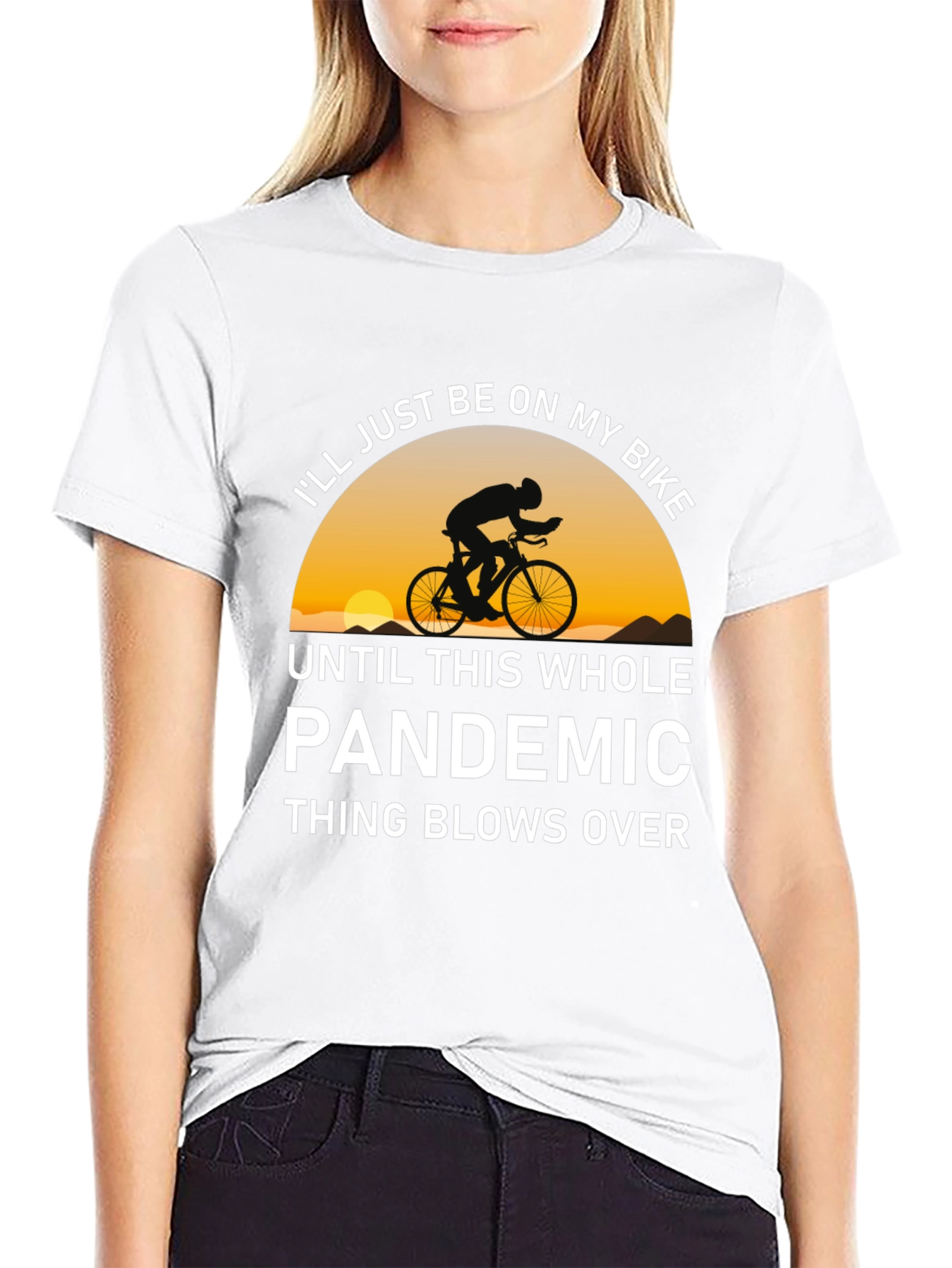 Bike Pandemic T-Shirt - Ride Out The Storm!