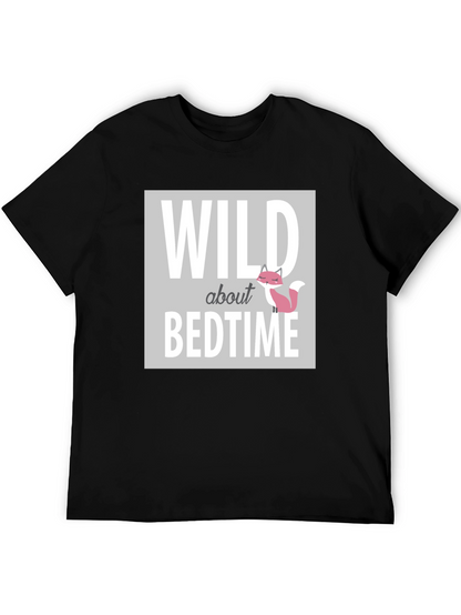 Wild About Bedtime Fox Graphic T-Shirt