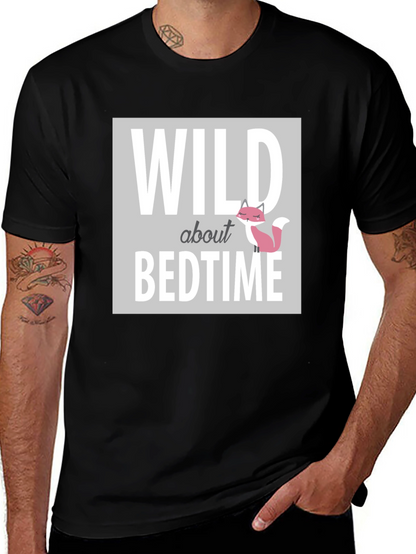 Wild About Bedtime Fox Graphic T-Shirt
