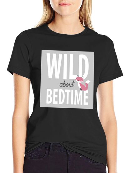 Wild About Bedtime Fox Graphic T-Shirt