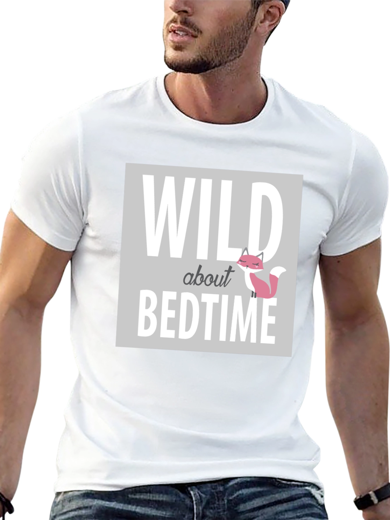Wild About Bedtime Fox Graphic T-Shirt