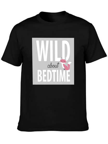 Wild About Bedtime Fox Graphic T-Shirt