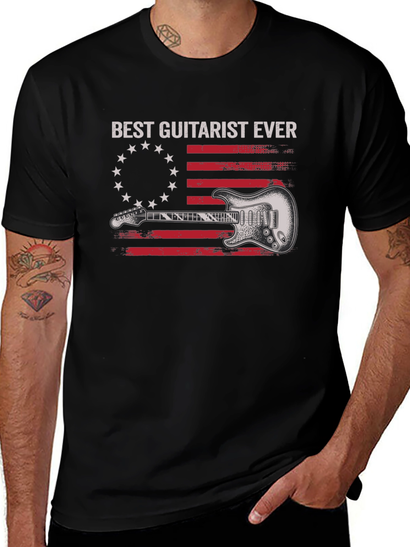 Best Guitarist Ever Graphic T-Shirt