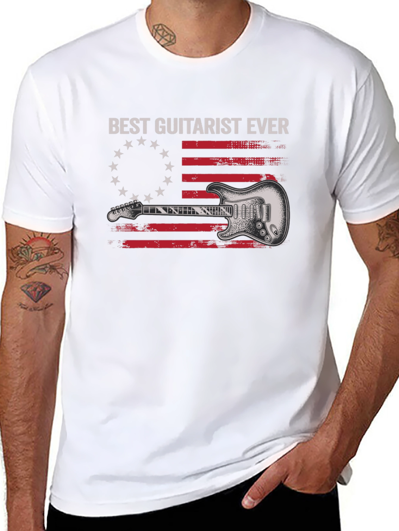 Best Guitarist Ever Graphic T-Shirt
