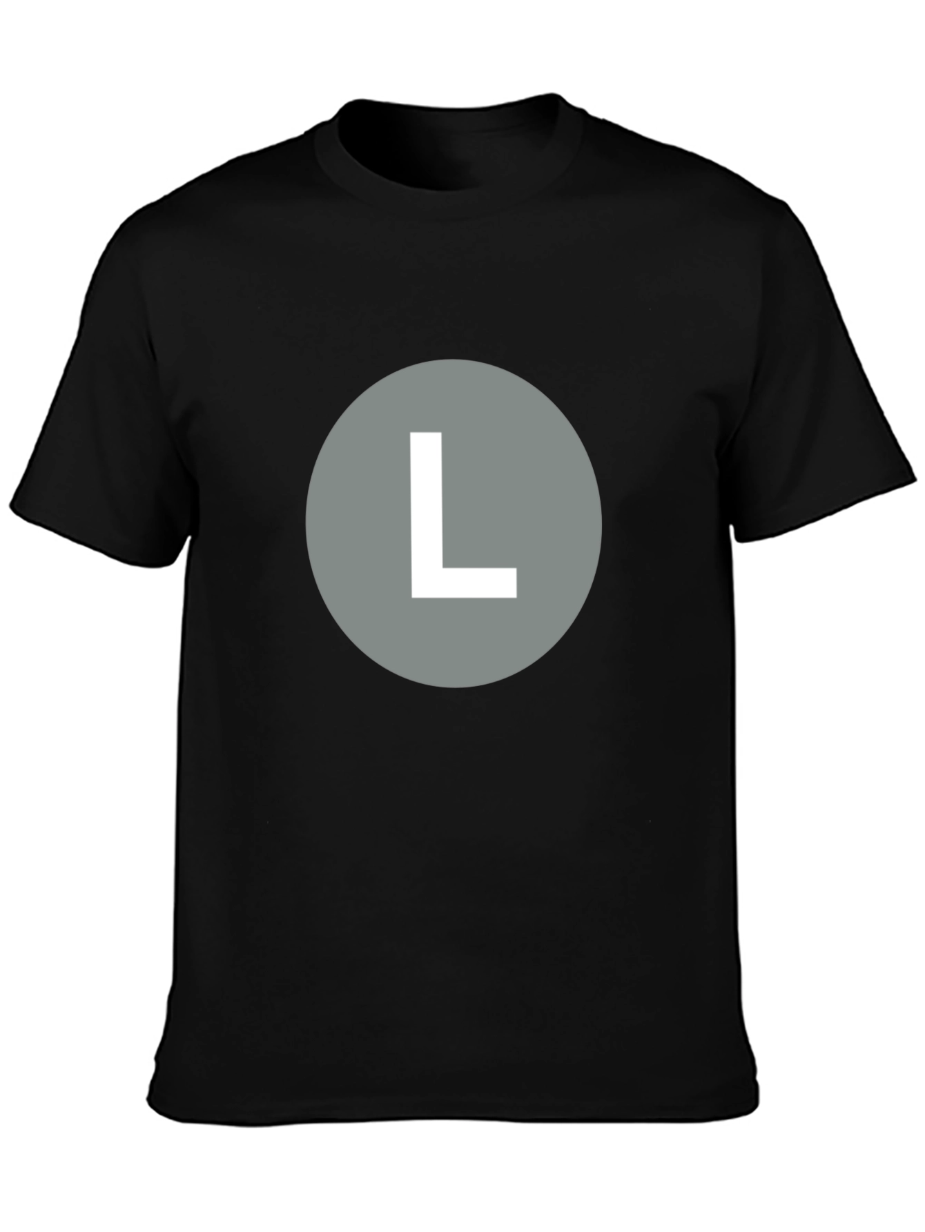 Bold L Graphic Tee - Casual Style