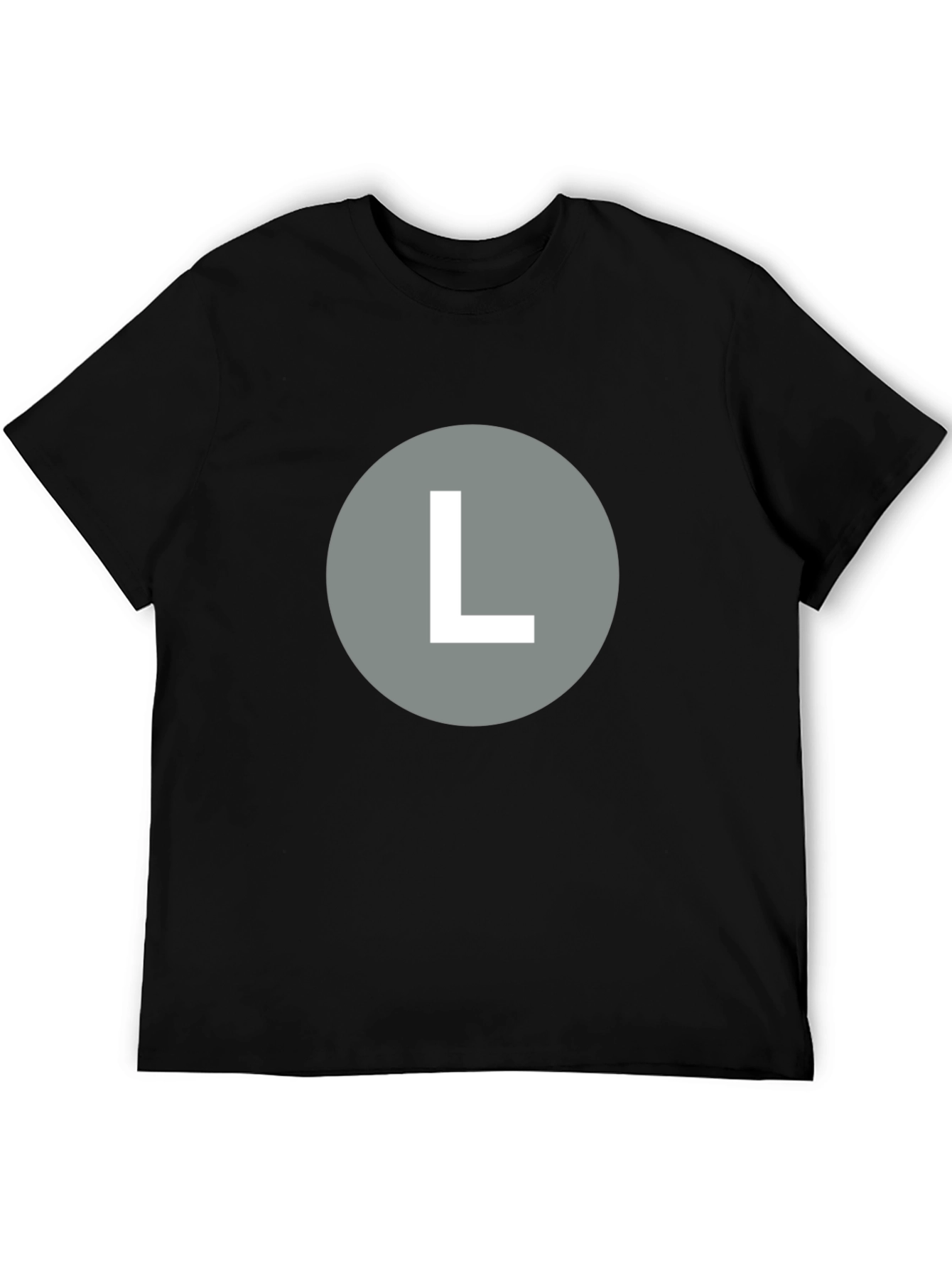 Bold L Graphic Tee - Casual Style