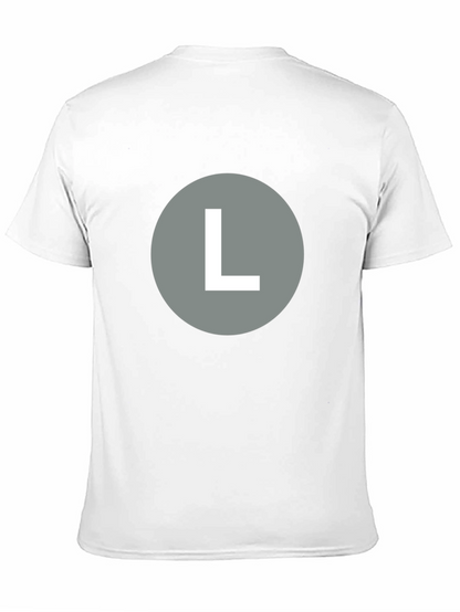 Bold L Graphic Tee - Casual Style