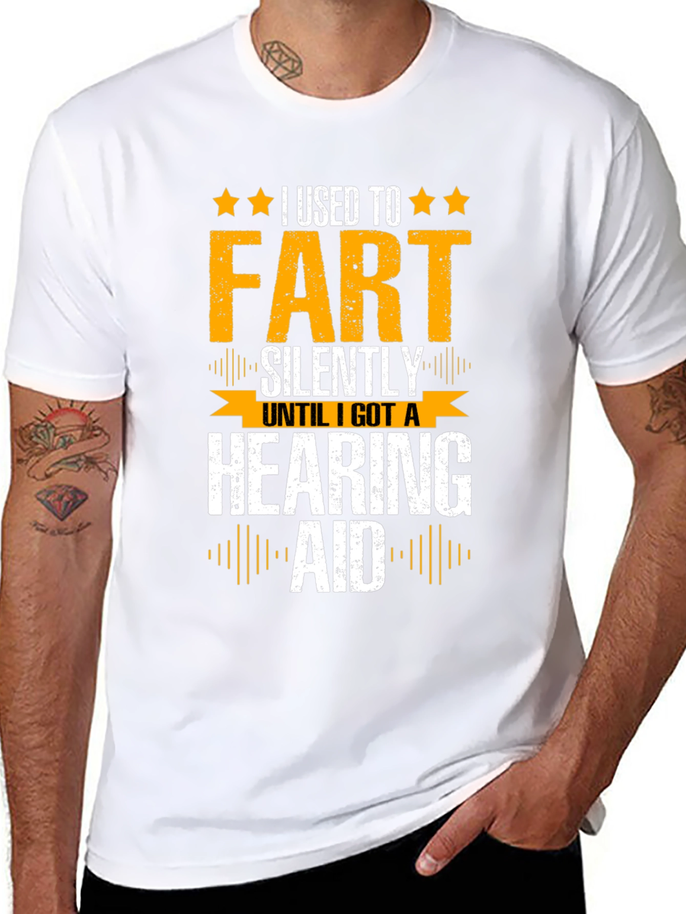 Funny I Used to Fart Silently Graphic T-Shirt